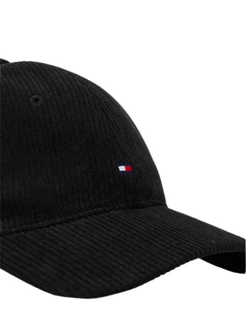 Cappellino con visiera in velluto a coste Tommy Hilfiger | AM0AM14530BDS